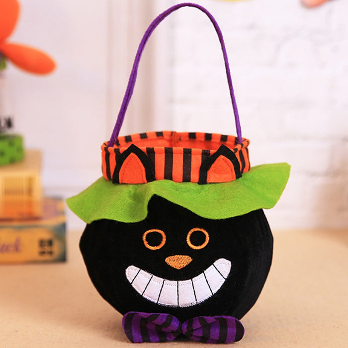 Wholesale  Decorations Witch Pumpkin Tote Bag Children Holiday Candy Bag party Dress Up Props Bag