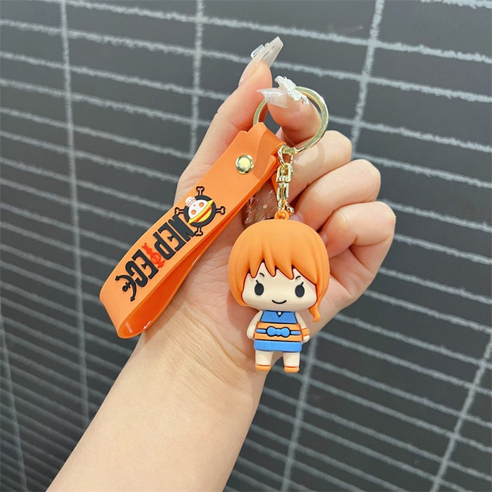 Wholesale Creative Cartoon Cute PVC Soft Keychain JDC-KC-JinB027