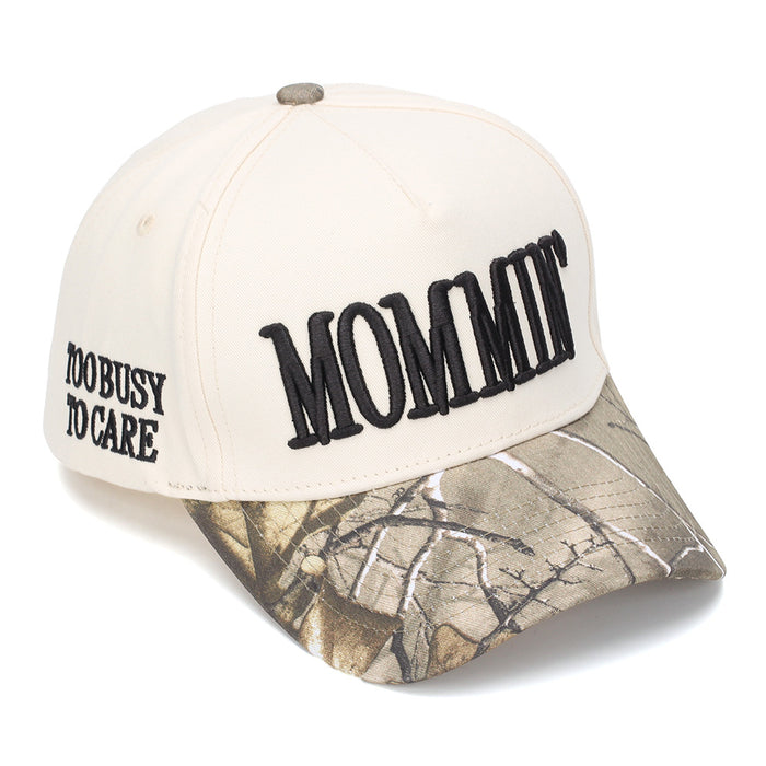 Wholesale Embroidered English Letter Leopard Print Baseball Cap - Women' s Sun Hat