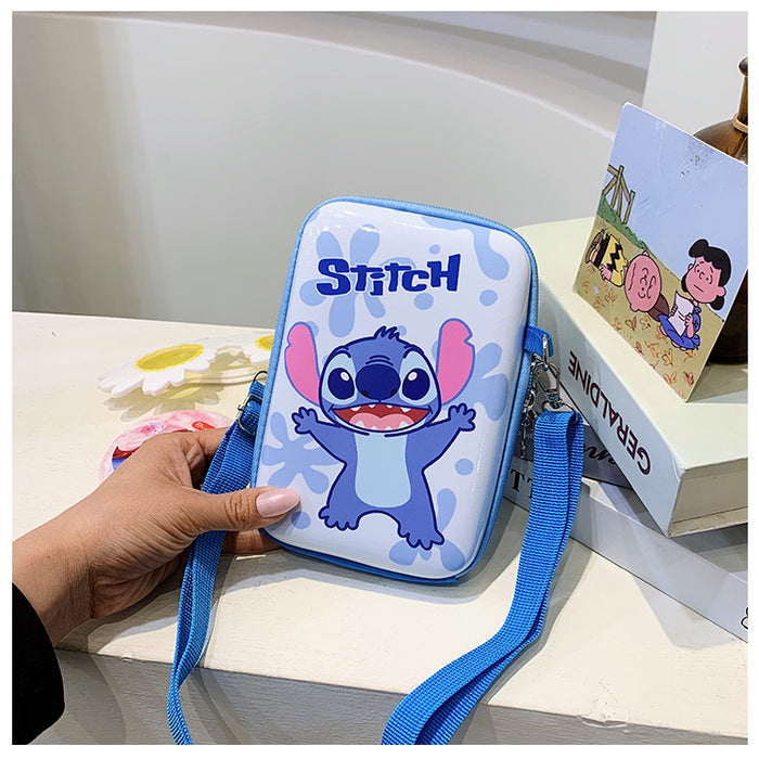 Wholesale New zero wallet hard shell box bag, cute girl crossbody bag, outdoor leisure phone bag, parent-child children's bag