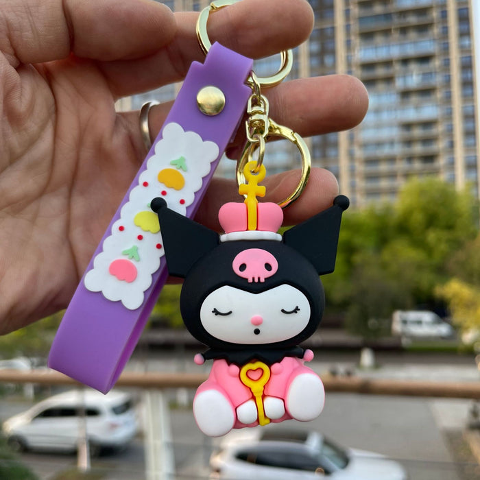 Wholesale Keychain Cute Doll Bag Pendant Hanging Decoration Car Keychain Ring