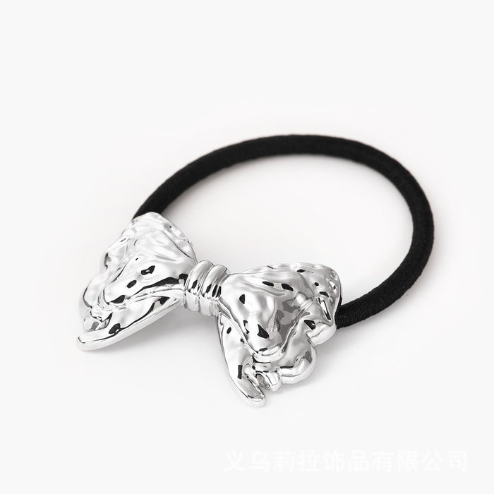 Wholesale Cute bow shape ponytail hair band high quality hair band