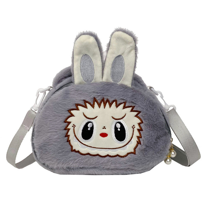 Wholesale Portable Doll Crossbody Bag Cartoon Backpack Doll Coin Plush Bag Children' s Backpack