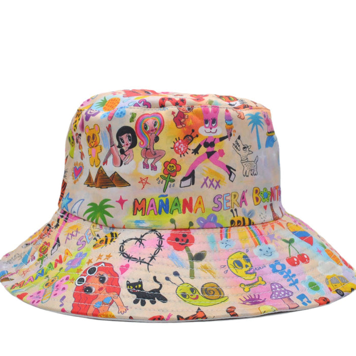 Wholesale Printing Polyester Fashionhat Bucket Hat Sun Protection JDC-FH-SS003