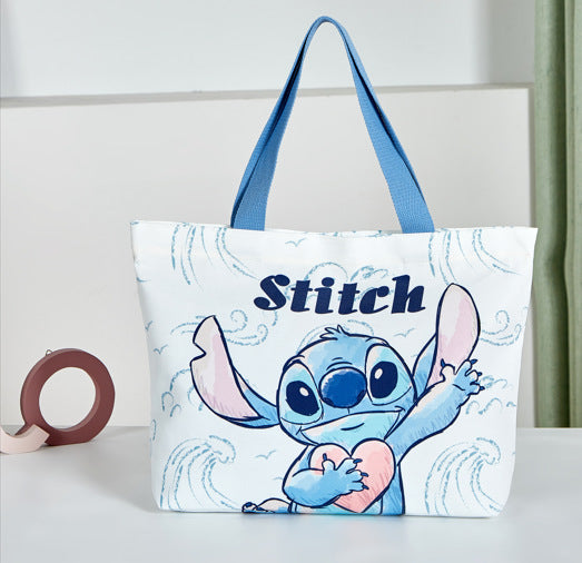 Wholesale Cartoon Cute Large Capacity Canvas Handbag JDC-HB-AoYi002