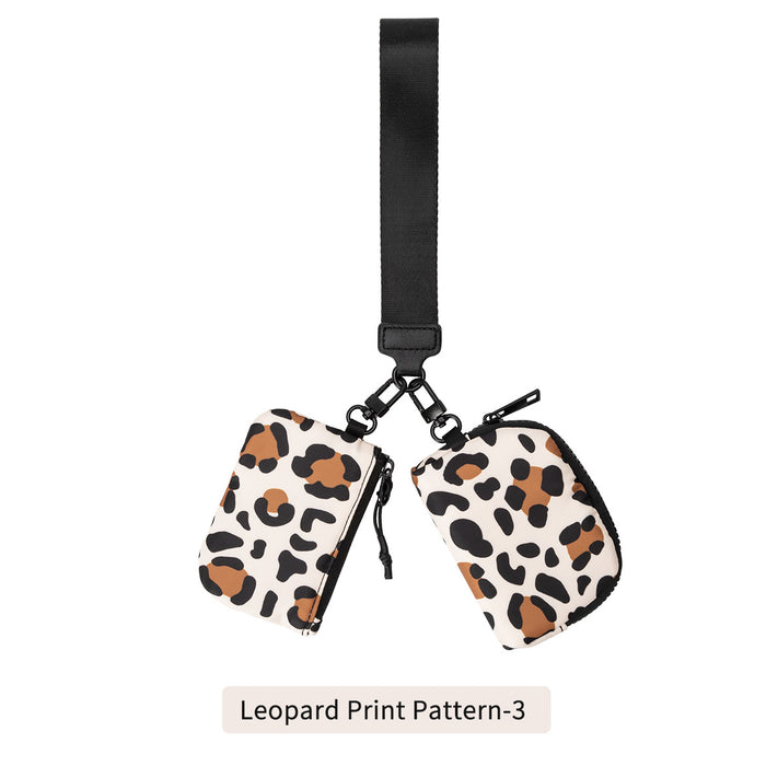 Wholesale Wrist Bag Portable Lulu Card Bag Storage Bag Bank Card Mini Coin Purse