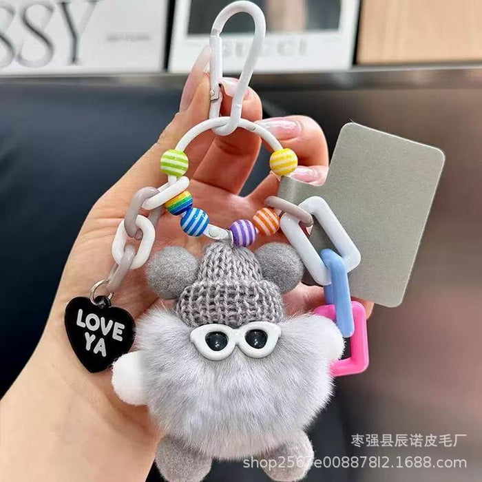 Wholesale Cute Plush Pendant Plush Doll Pendant Car Keychain Pendant