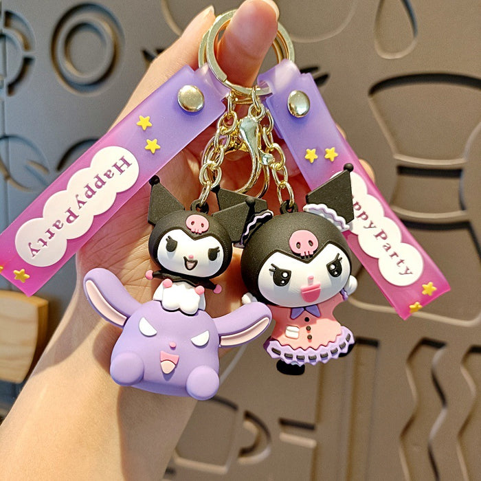 Wholesale Cartoon keychain, cute backpack pendant, car keychain