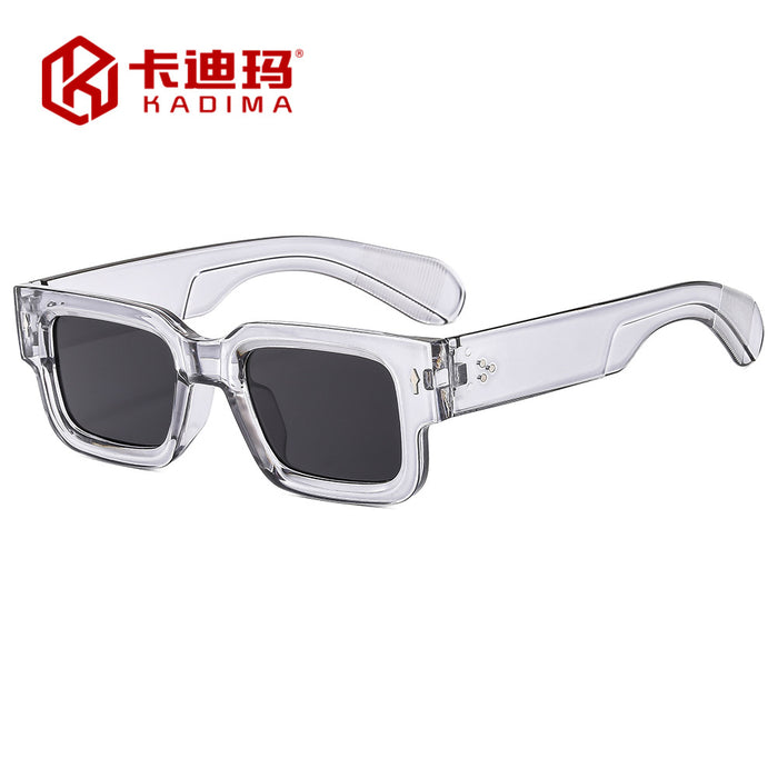 Wholesale Men' s Square Small Arrow Sunglasses for Sun Protection