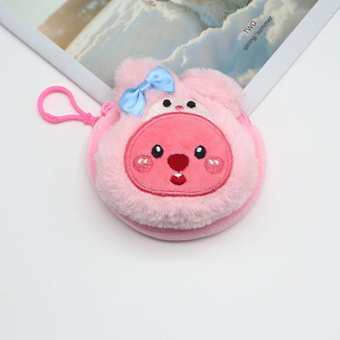 Wholesale Cartoon Plush Mini Coin Purse