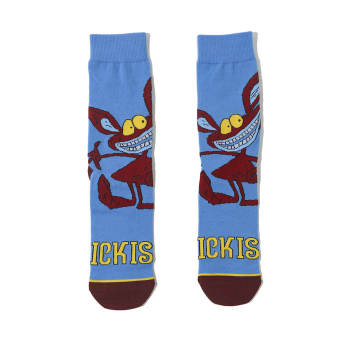 Wholesale cartoon tide socks female male socks sponge socks long cotton socks