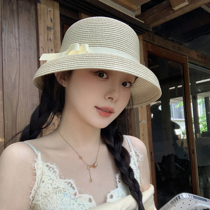 Wholesale Handmade Straw Hat for Women Fisherman Hat