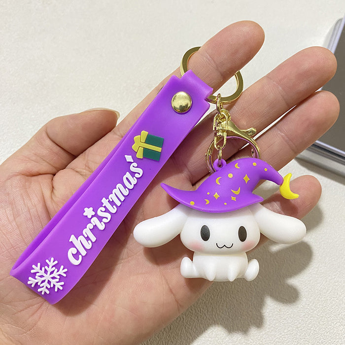 Wholesale Cartoon Cute  Christmas Keychain