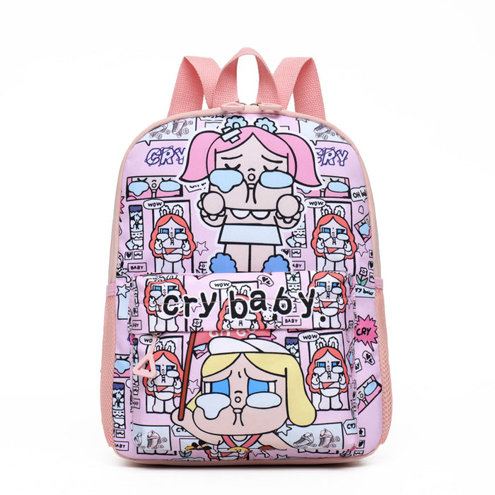 Wholesale children's shoulder bag cute cartoon kindergarten schoolbag boys and girls baby travel backpack