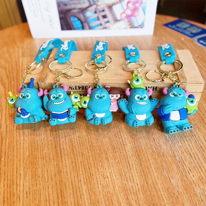 Wholesale Cartoon keychain, cute doll bag pendant, car keychain