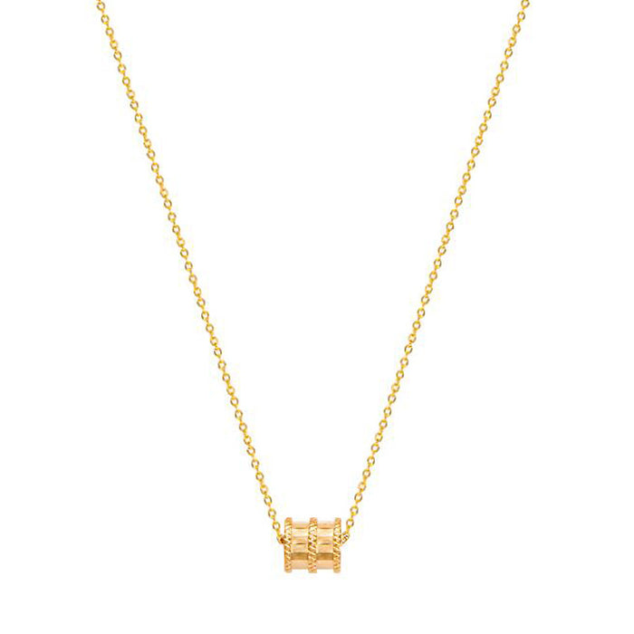 Wholesale Titanium steel necklace, light luxury pendant, collarbone chain, high-end decorative accessories