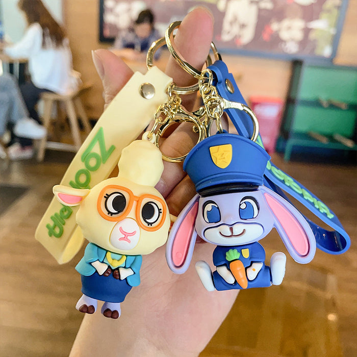 Wholesale Cute Cartoon PVC Keychains