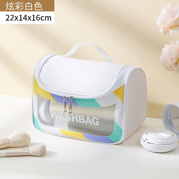 Wholesale Cosmetic bag large capacity cosmetic storage bag portable waterproof toiletry bag