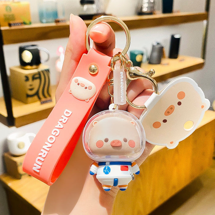 Wholesale Piggy Cute Exquisite Premium Car Keychain, Backpack Pendant, Pair of Small Gifts Wholesale