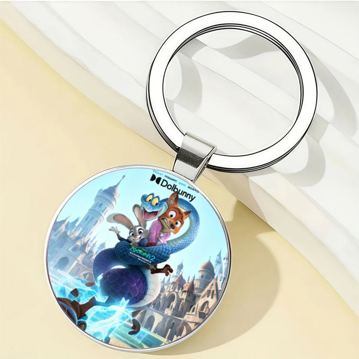 Wholesale Time Gem  Cartoon Keychain
