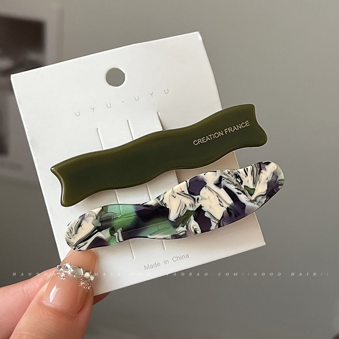 Wholesale Clip Girl's Sweet Retro Duckbill Clip Side Clip Bangs Clip