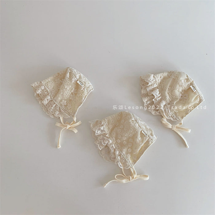 Wholesale Baby Hat Summer Lace Infant Baby Court Hat Girls' Hat