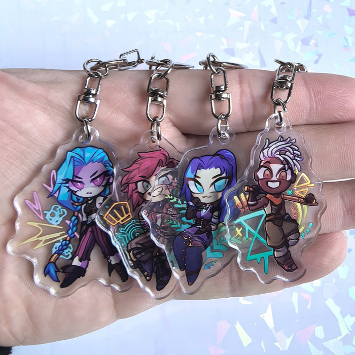 Wholesale Game Perimeter  Acrylic Keychain