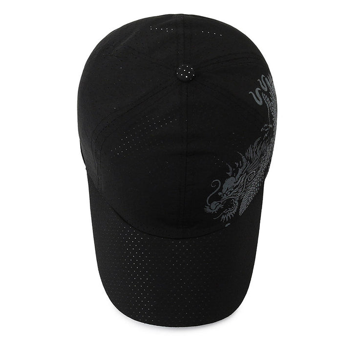Wholesale Quick drying sports baseball cap, simple duckbill cap, fashionable mesh breathable