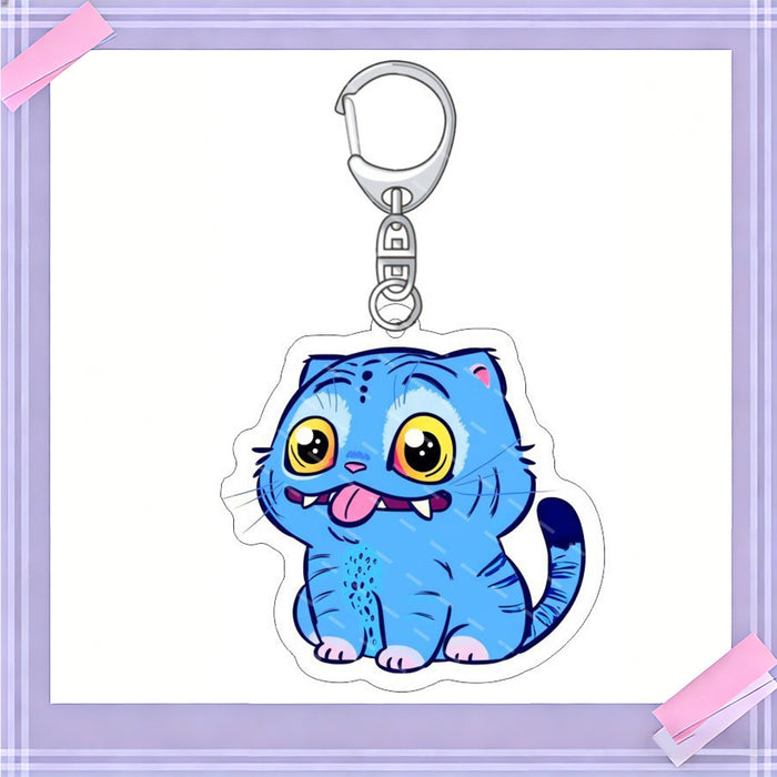 Wholesale 10pcs/set K-POP anime merchandise acrylic keychains and pendants