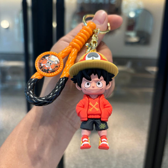 Wholesale Cartoon Silicone Anime Keychain JDC-KC-YiChang026