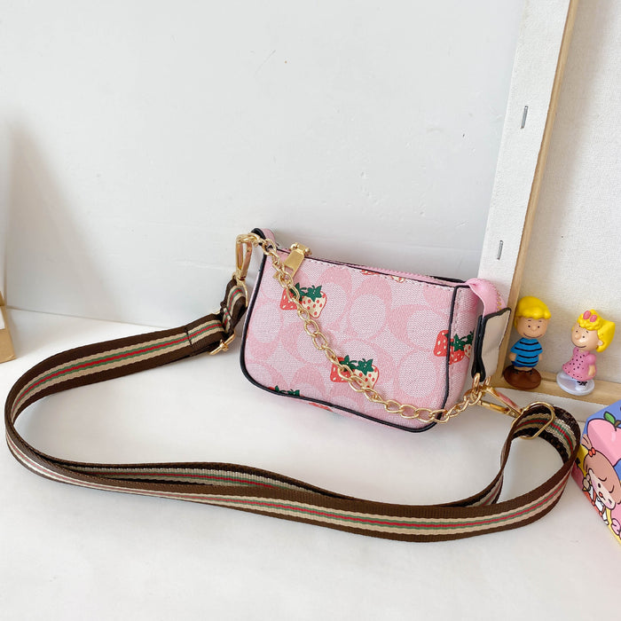Wholesale Fashionable Western style crossbody bag chain bucket bag