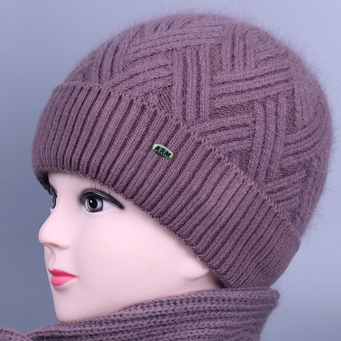 Wholesale Plush Warm Knitted Hat JDC-HT-PX013