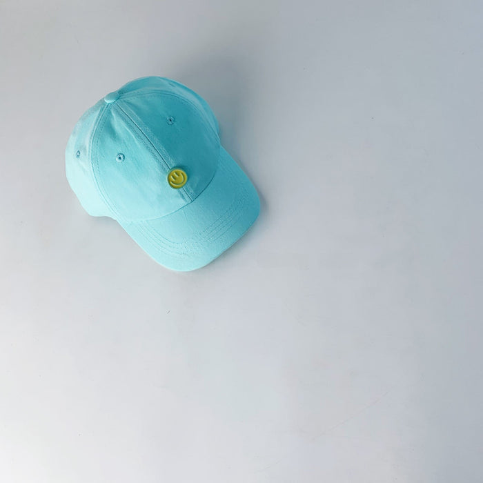 Wholesale Smiling Children's Baseball Hat Outdoor Leisure Versatile Sunscreen Hat Sunshade Hat