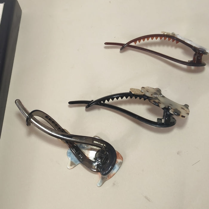 Wholesale Temperament twist clip new high-end hair clip, back of the head bun hair accessory