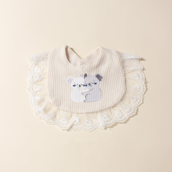 Wholesale Baby Lace Bibs Cotton Gauze JDC-TW-ZB003