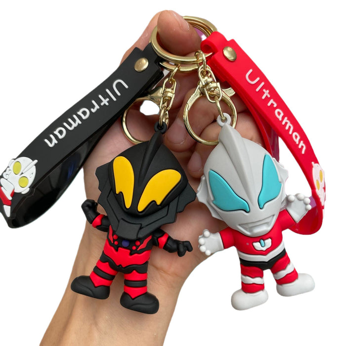 Wholesale Keychain, soft rubber figurine, couple's backpack pendant, hanging decoration, car keychain, small gift wholesale