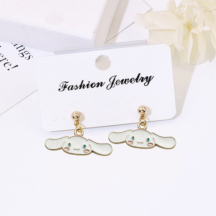 Wholesale Cartoon S925 Silver Ear Studs Boutique Resale Fashion Accessory MOQ≥2