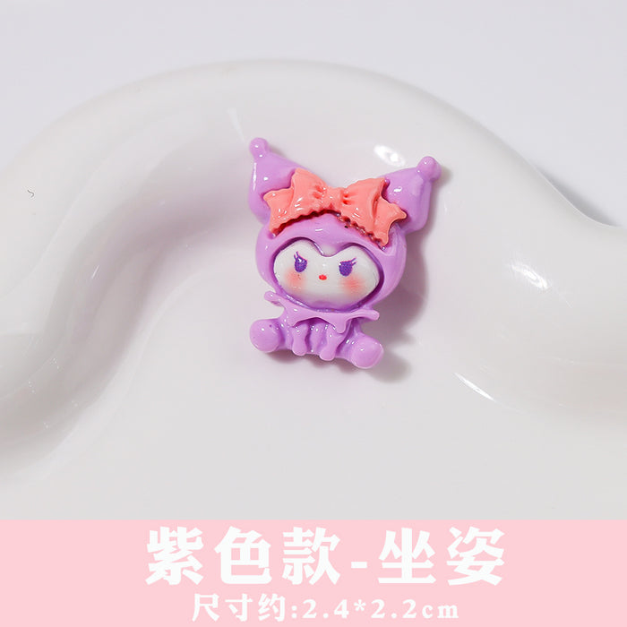 Wholesale Cartoon Series Resin Accessories DIY Cream Glue Phone Case Hair Accessories Handmade Material