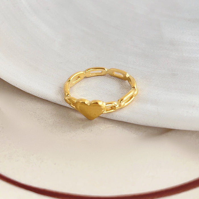 Wholesale Metal wind love titanium steel ring
