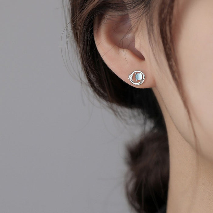 Wholesale Moonstone Zircon Earrings