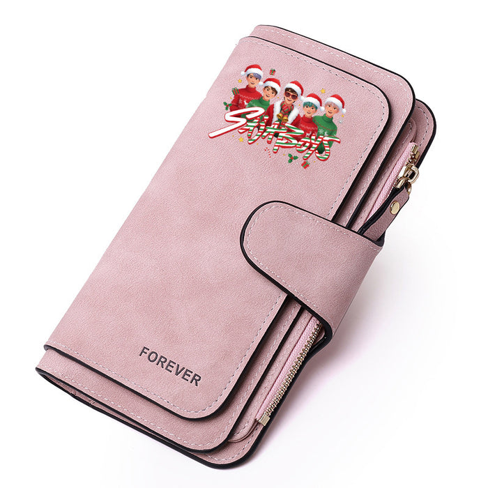 Wholesale PU Kpop Devil Hunter Wallet For Women Cute Multi Function Coin Card Holder Casual Everyday Use