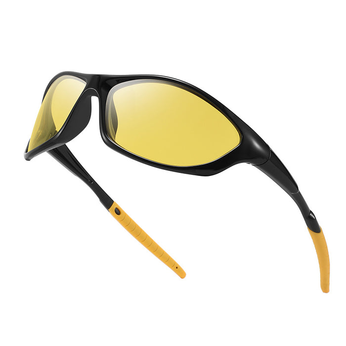 Wholesale Outdoor sports cycling polarized sunglasses retro travel driving fishing sunglasses glasses