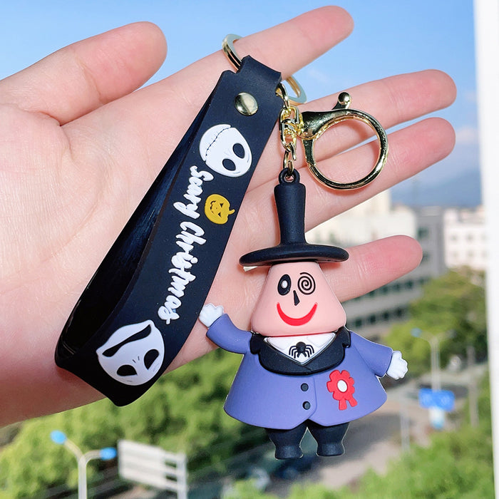 Wholesale Cartoon Silicone Doll Keychain JDC-KC-QiChao052