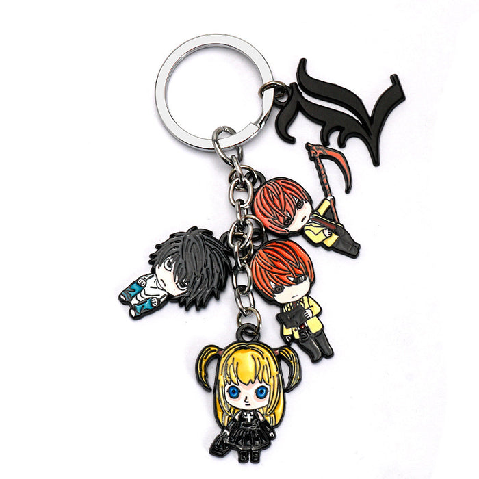 Wholesale Cartoon Anime Metal Keychains JDC-KC-HeY013