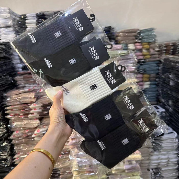 Wholesale Socks, cotton socks, mid length socks, running socks, sports long socks