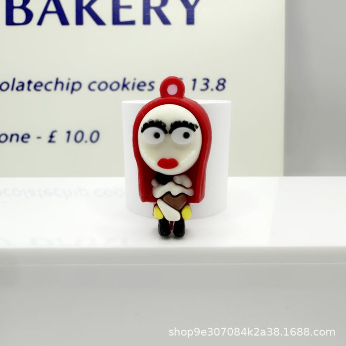 Wholesale Halloween Cartoon Keychain Soft PVC Car Key Accessory MOQ≥2