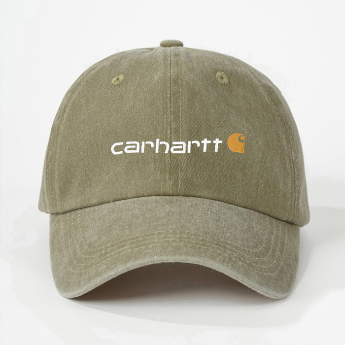 Wholesale Fashion Letter Printing CARHARTT Washed Baseball Caps Baseball Caps for Men and Women Outdoor Sun Protection JDC-FH-TQ003