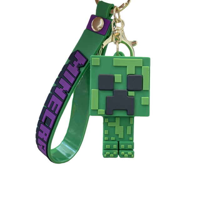 Wholesale game keychain couple keychain doll