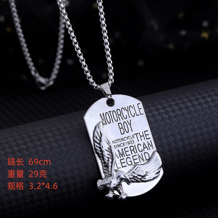 Wholesale All-match Pendant Stainless Steel Necklace JDC-NE-Zheq009