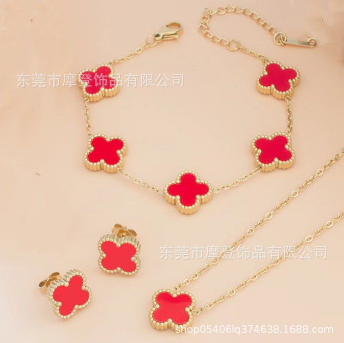 Wholesale titanium steel wild necklace JDC-NE-Modeng003